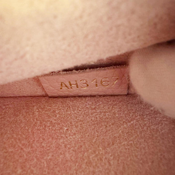 LOUIS VUITTON Wight Damier Ebene Shoulder Bag Rose Ballerine