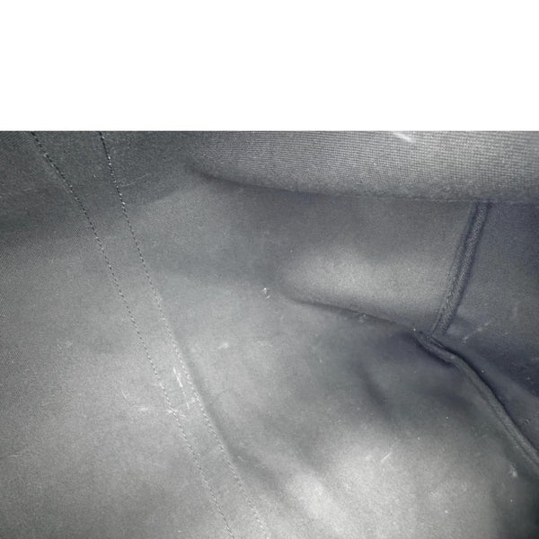 LOUIS VUITTON Keepall 55 Bandouliere Monogram Eclipse Travel Bag Black