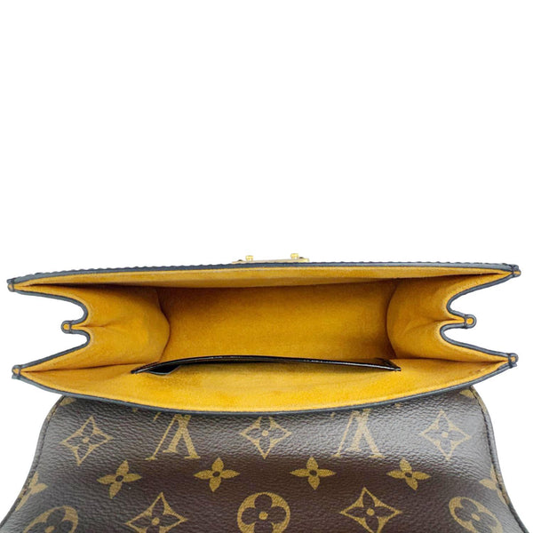 LOUIS VUITTON Wynwood Monogram Vernis Leather Crossbody Bag Black