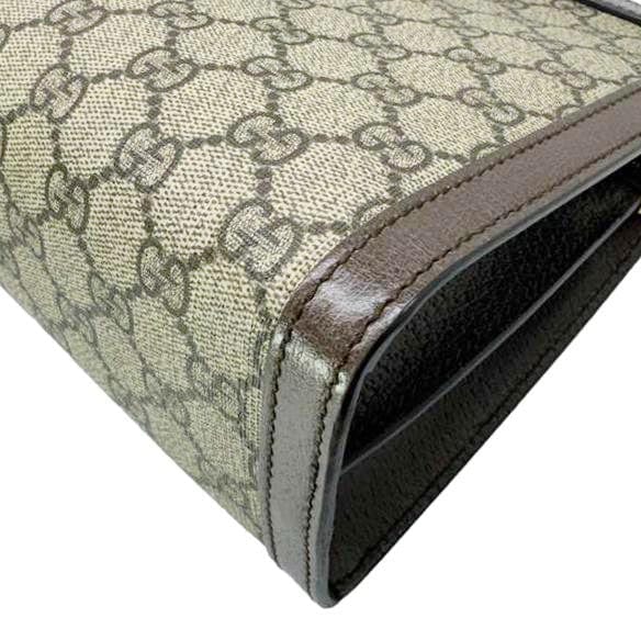 GUCCI Ophidia Medium GG Supreme Canvas Shoulder Bag Beige 503876