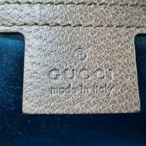 GUCCI Ophidia Medium GG Supreme Canvas Shoulder Bag Beige 503876