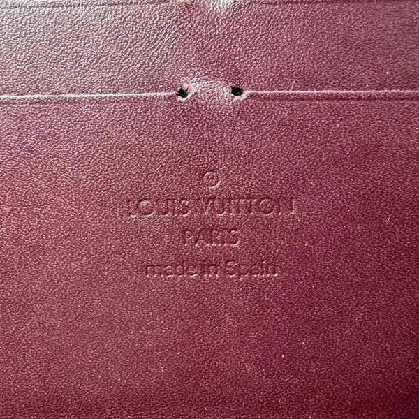 LOUIS VUITTON Stephan Sprouse Leopard Print Vernis Wallet Maroon