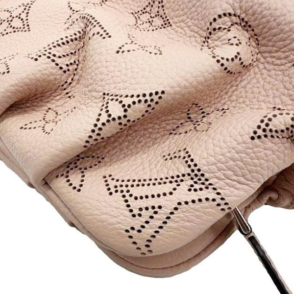 LOUIS VUITTON Scala Mini Monogram Mahina Perforated Leather Pouch Pink