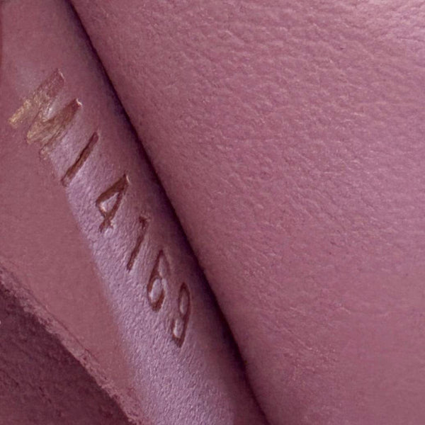 LOUIS VUITTON Croisette Damier Ebene Wallet On Chain Brown