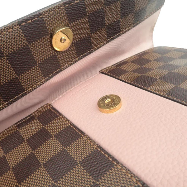 LOUIS VUITTON Bond Street BB Damier Ebene Crossbody Bag Magnolia