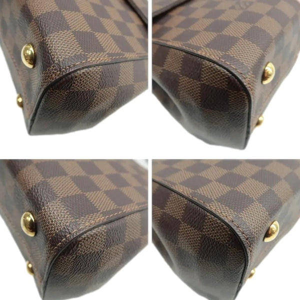 LOUIS VUITTON Bond Street BB Damier Ebene Crossbody Bag Magnolia