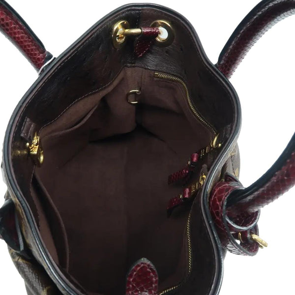 LOUIS VUITTON Limited Edition Etoile Exotique Monogram Canvas Tote Bag Bordeaux