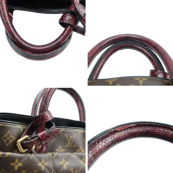 LOUIS VUITTON Limited Edition Etoile Exotique Monogram Canvas Tote Bag Bordeaux