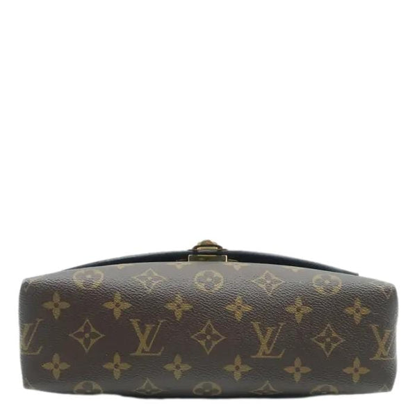 LOUIS VUITTON Saint Placide Monogram Canvas Crossbody Bag Cerise