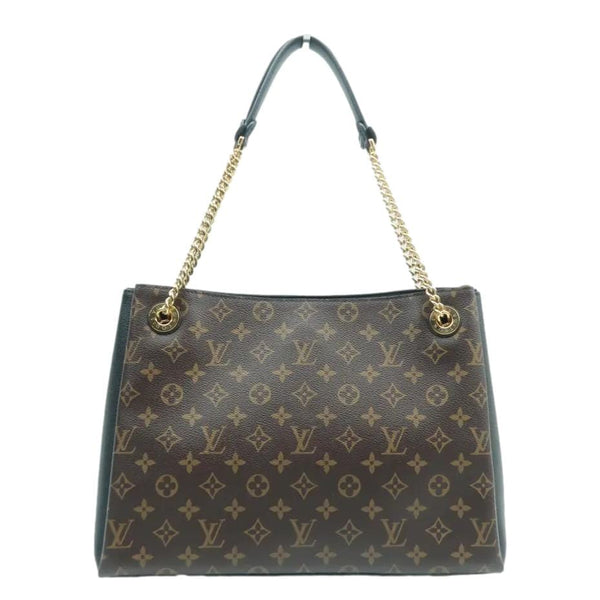 LOUIS VUITTON Surene MM Monogram Canvas Shoulder Bag Black