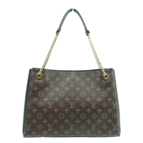 LOUIS VUITTON Surene MM Monogram Canvas Shoulder Bag Black