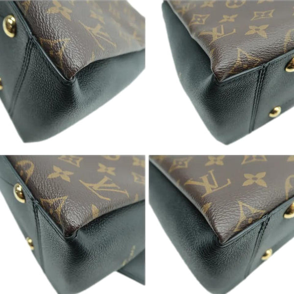 LOUIS VUITTON Surene MM Monogram Canvas Shoulder Bag Black