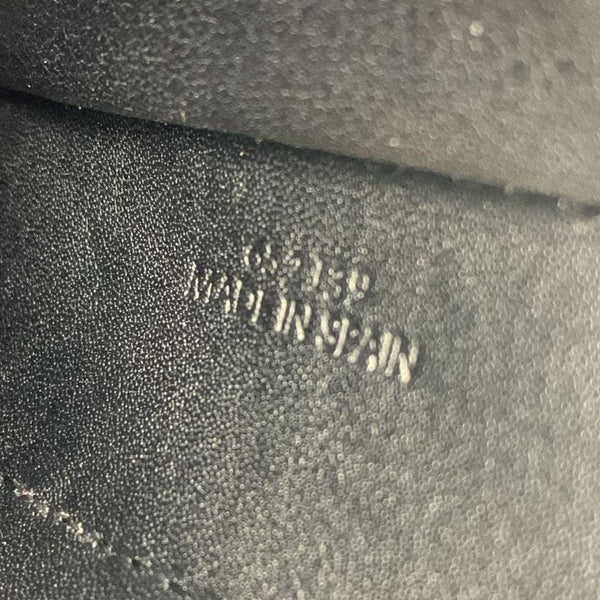 LOEWE Elephant Pocket Pouch Leather Crossbody Bag Purple