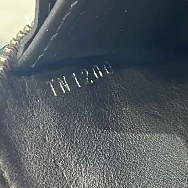 LOUIS VUITTON Mahina Leather Zippy Wallet Galet Black