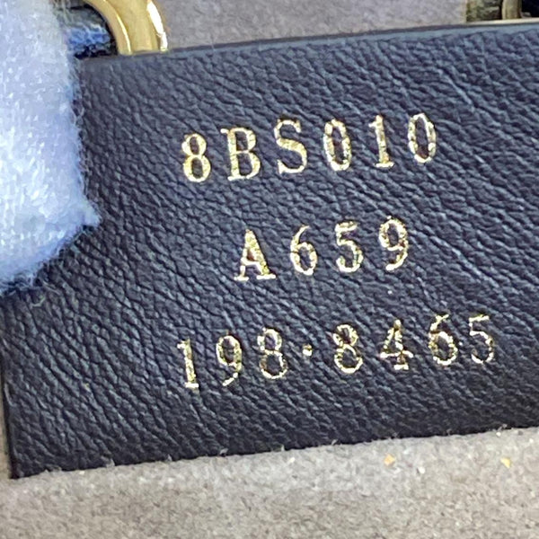 FENDI Mini Mon Tresor Leather Bucket Crossbody Bag Brown