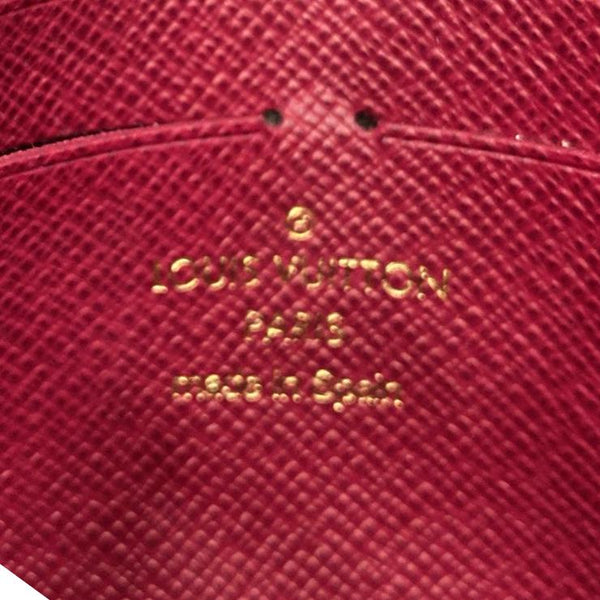 LOUIS VUITTON Sarah Monogram Canvas Wallet Brown