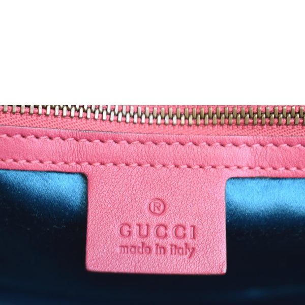 GUCCI GG Marmont Velvet Small Crossbody Bag Pink 443497