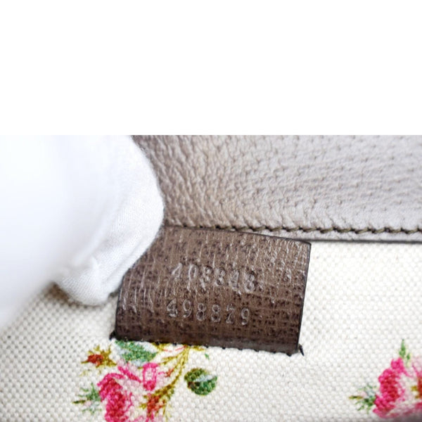 GUCCI Dionysus Medium Floral Embroidered Leather Shoulder Bag Dark Brown 403348