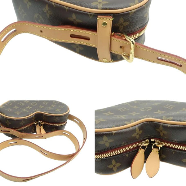 LOUIS VUITTON Game On Coeur Monogram Canvas Crossbody Bag Brown