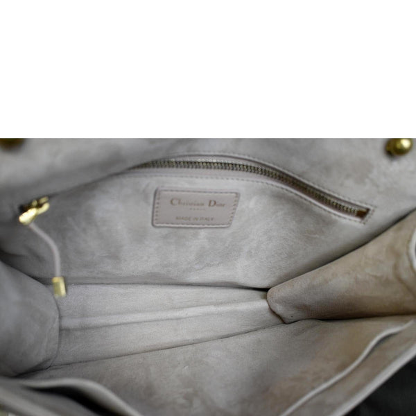 Christian Dior Dioraddict Studded Leather Crossbody Bag Light Pink