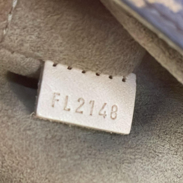 LOUIS VUITTON Marignan Monogram Canvas Shoulder Bag Coquelicot