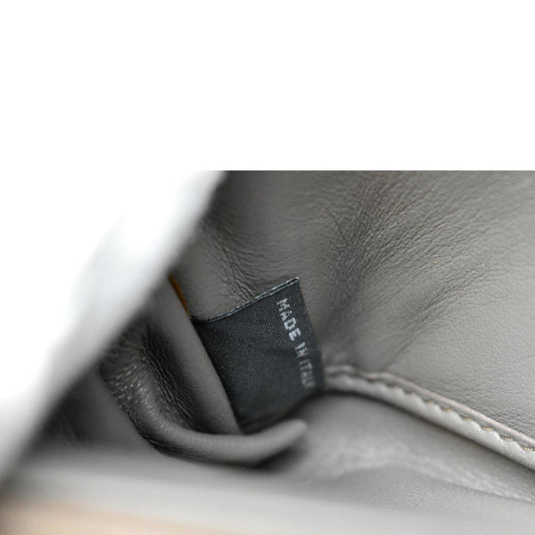 PRADA Saffiano Zip-Around Wallet Brown