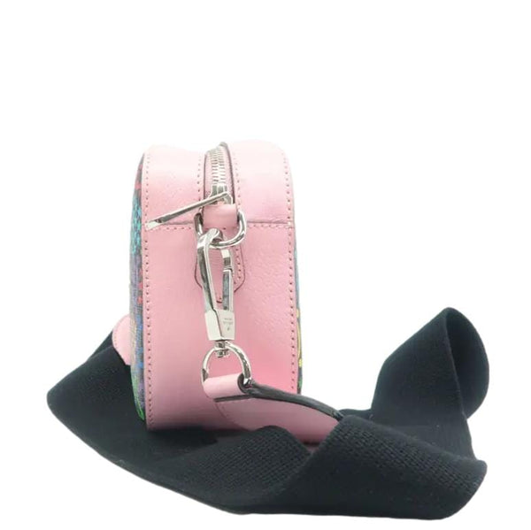 GUCCI Psychedelic GG Supreme Canvas Shoulder Bag Black 574886