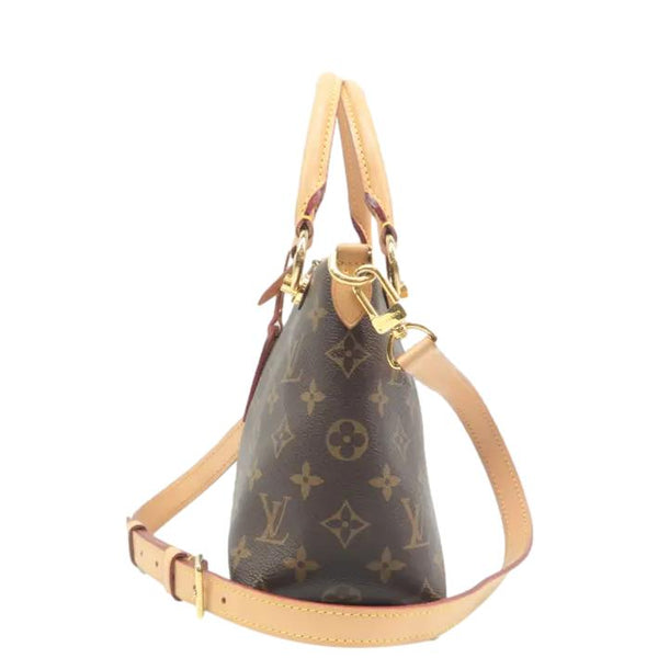 LOUIS VUITTON V BB Monogram Canvas Shoulder Bag Rose Poudre