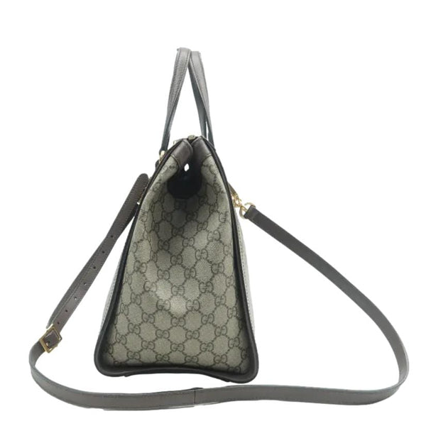 GUCCI Ophidia GG Supreme Tote Shoulder Bag Beige 524537