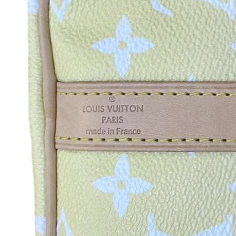 LOUIS VUITTON Speedy Bandouliere 25 By The Pool Giant Monogram Shoulder Bag Multicolor