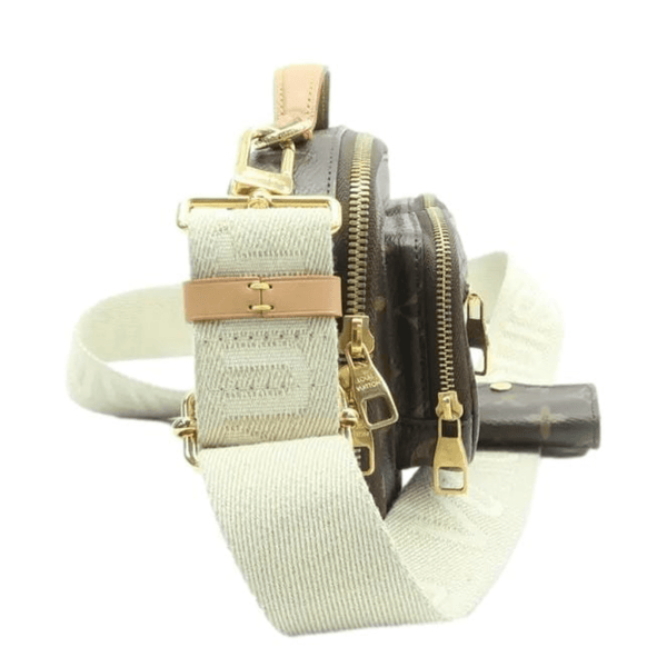 LOUIS VUITTON Utility Monogram Canvas Crossbody Bag Brown