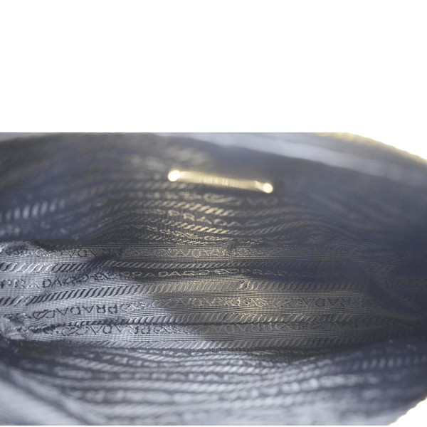 PRADA Re-Edition 1995 Re-Nylon Chain Shoulder Bag Black