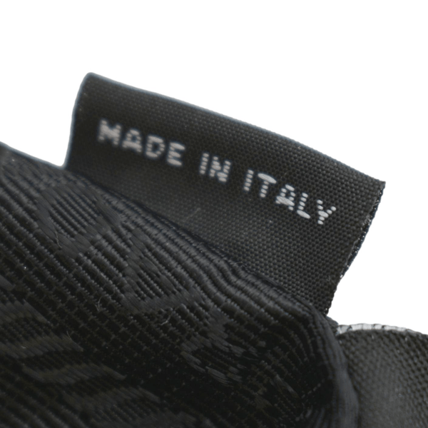 PRADA Re-Edition 1995 Re-Nylon Chain Shoulder Bag Black