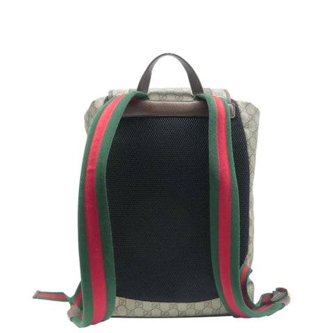 GUCCI Neo Vintage GG Supreme Canvas Backpack Beige 473869