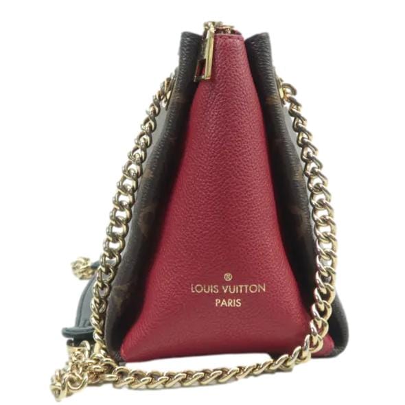 LOUIS VUITTON Surene BB Monogram Canvas Shoulder Bag Red