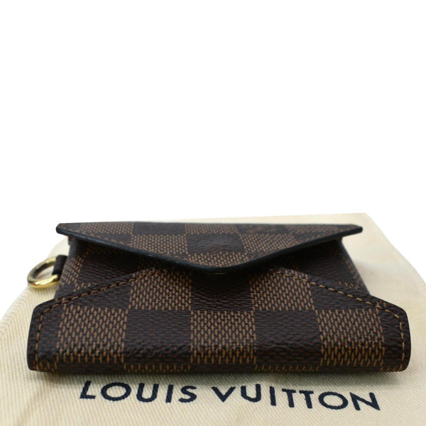 LOUIS VUITTON Kirigami Pochette Damier Ebene Clutch Brown
