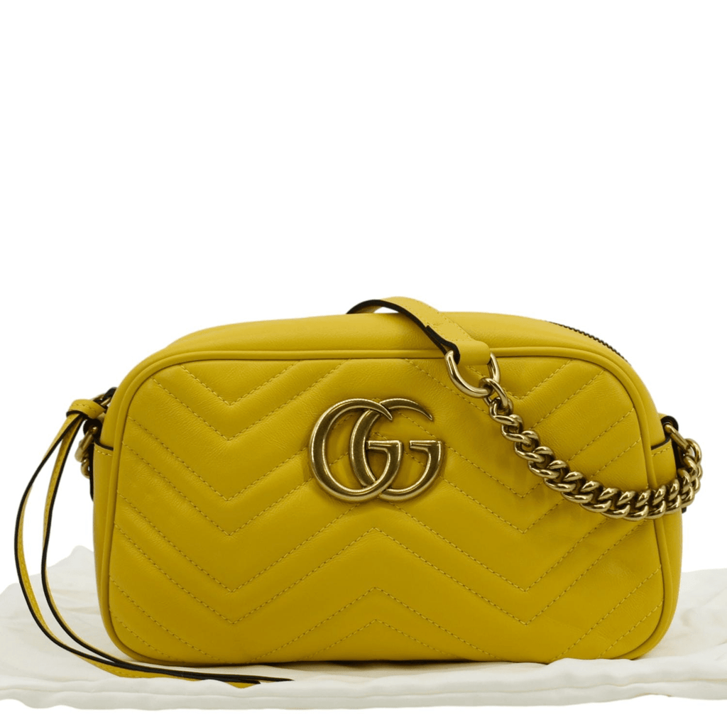 Gucci marmont yellow discount