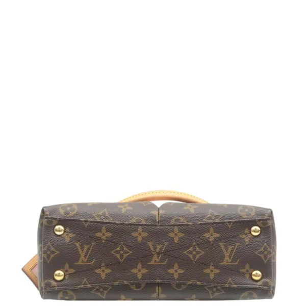 LOUIS VUITTON V BB Monogram Canvas Shoulder Bag Rose Poudre