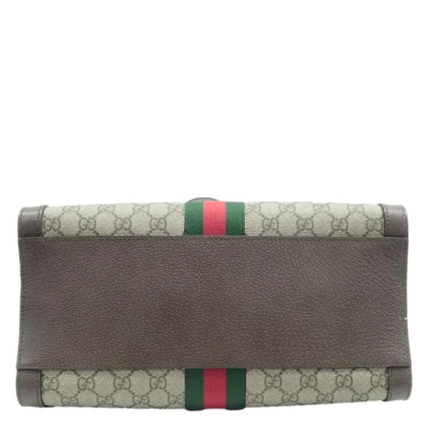 GUCCI Ophidia GG Supreme Tote Shoulder Bag Beige 524537