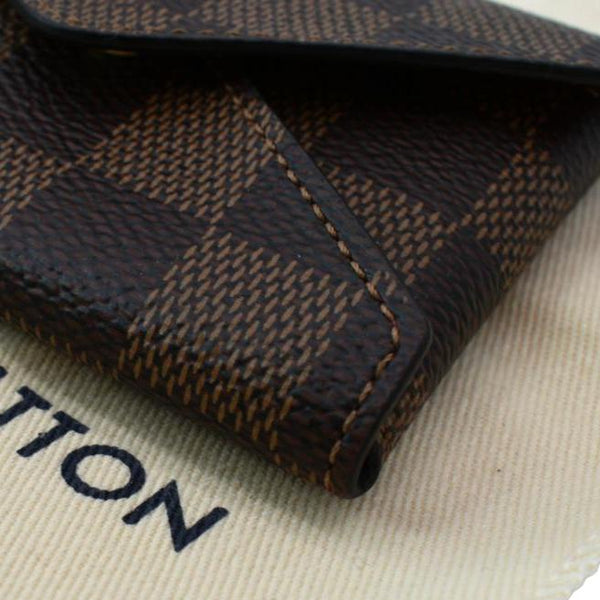 LOUIS VUITTON Kirigami Pochette Damier Ebene Clutch Brown