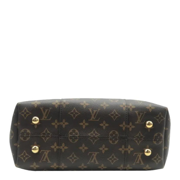 LOUIS VUITTON Melie Monogram Canvas Hobo Bag Brown