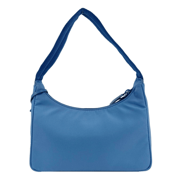 PRADA Re-Edition 2000 Nylon Hobo Bag Blue