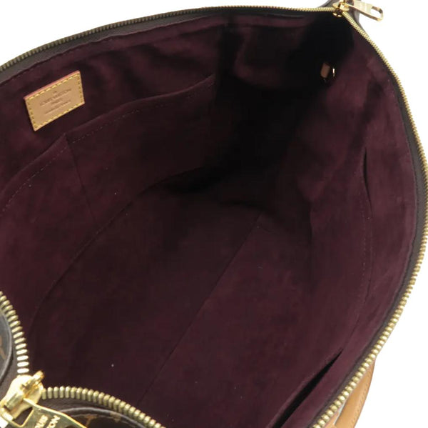 LOUIS VUITTON Estrela MM Monogram Canvas Shoulder Bag Brown