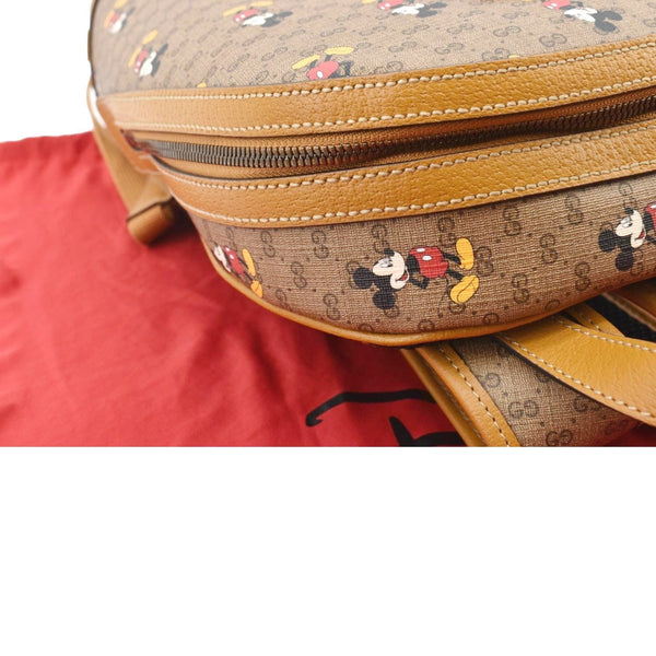 GUCCI Disney x Supreme Backpack Bag Beige 552884