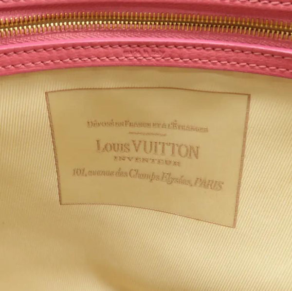 LOUIS VUITTON Sabbia Cabas MM Monogram Jacquard Tote Bag Pink