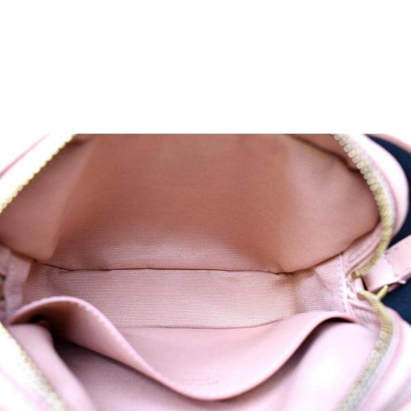 BURBERRY 1983 Knight Check Link Crossbody Camera Bag Light Pink