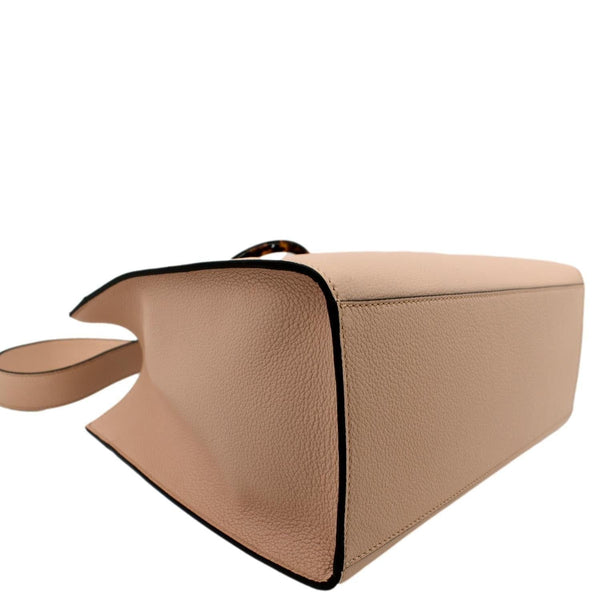 FENDI Sunshine Medium Full Grain Shopper Tote Beige