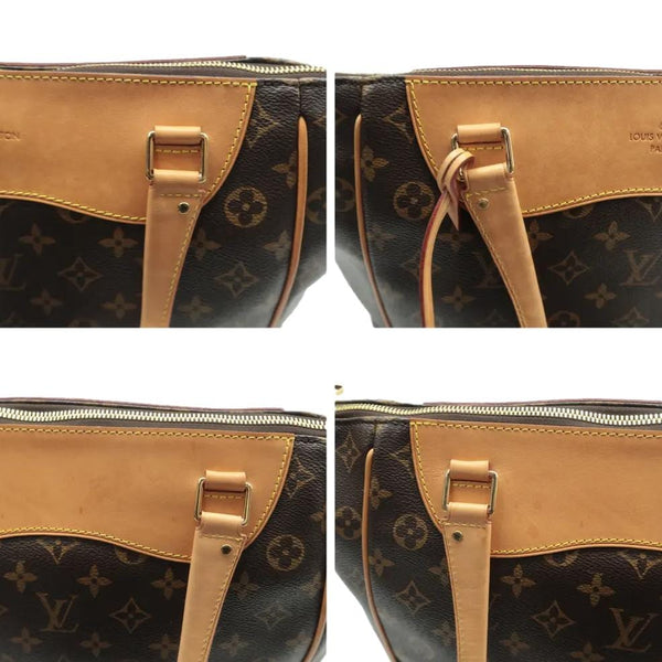 LOUIS VUITTON Estrela MM Monogram Canvas Shoulder Bag Brown