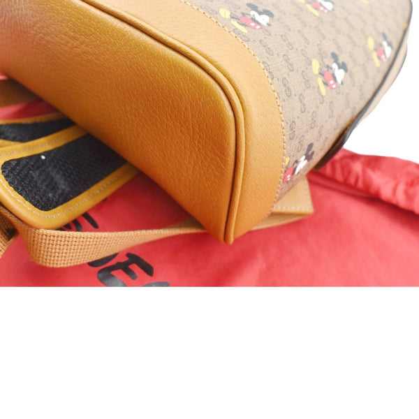 GUCCI Disney x Supreme Backpack Bag Beige 552884
