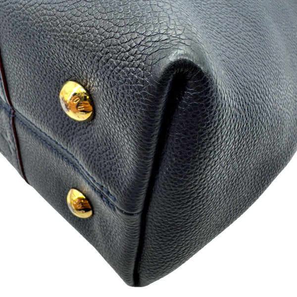 LOUIS VUITTON Melie Empreinte Leather Hobo Shoulder Bag Marine Rouge